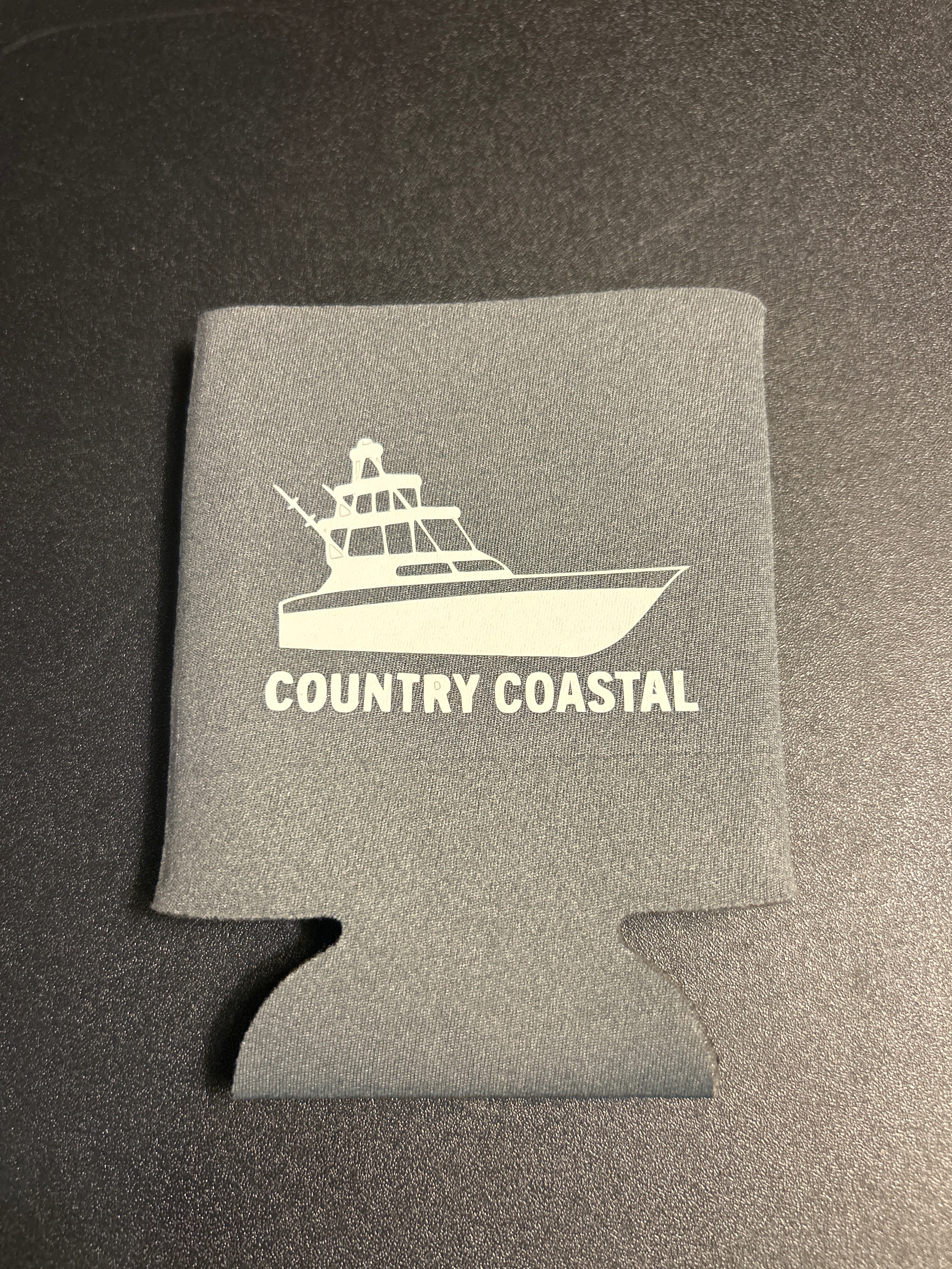 Country Coastal Boat Koozie