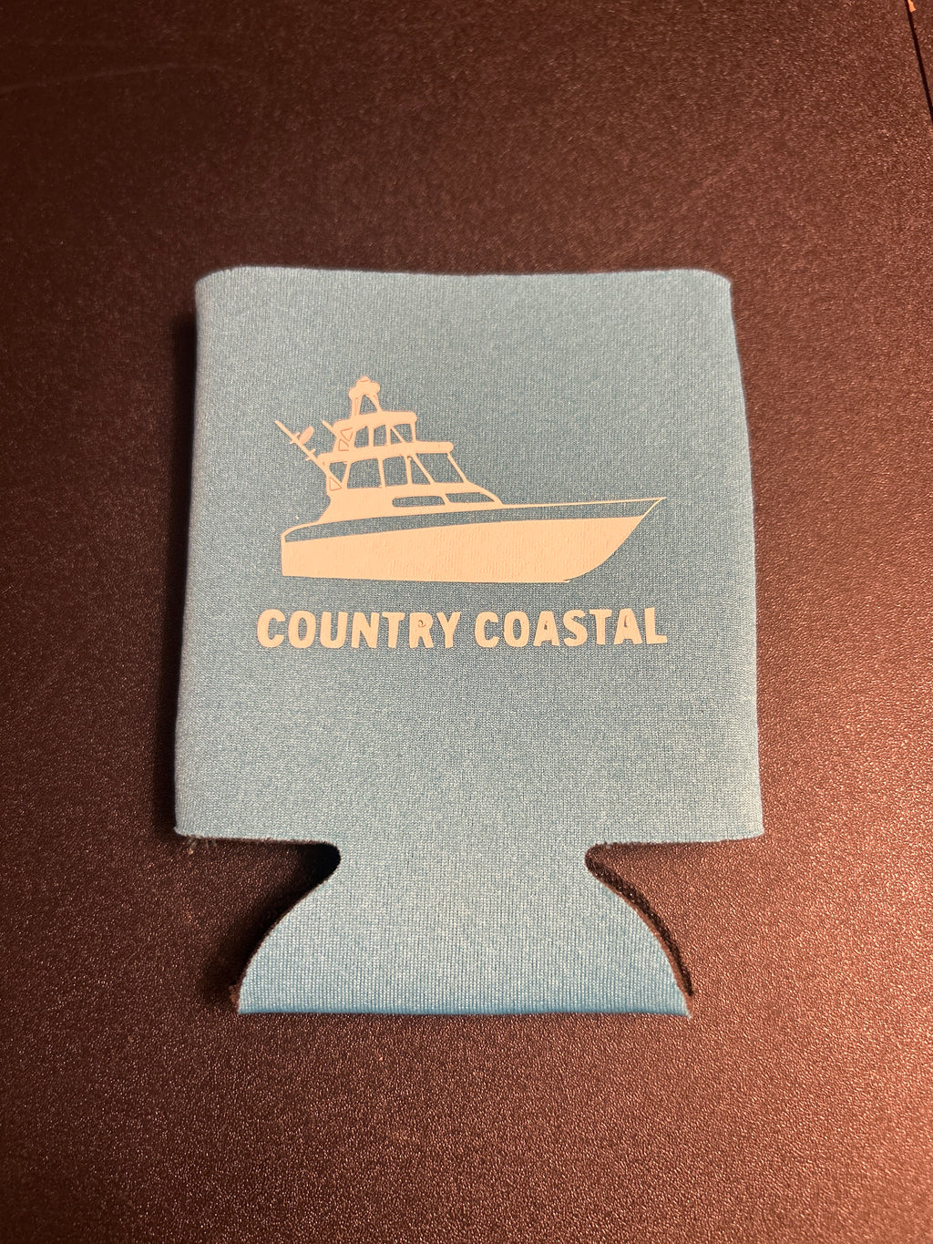 Country Coastal Boat Koozie